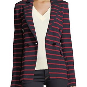 Veronica Beard Fontana Striped Blazer Small